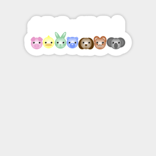 Cute Animals Sticker